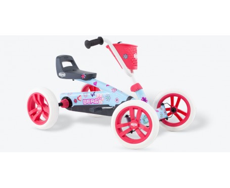 Berg Buzzy Bloom go Kart Pink/Blue Go Kart for ages 2 to 5