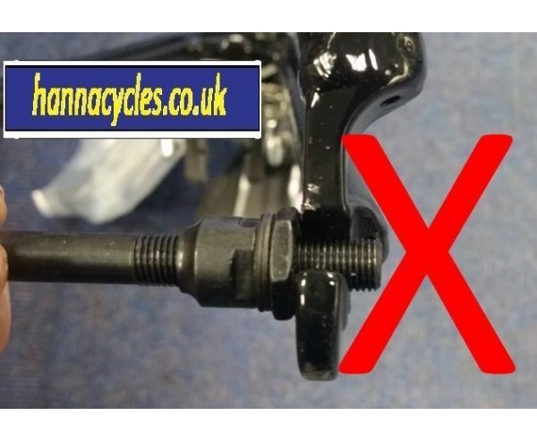 quick release rear bike wheel