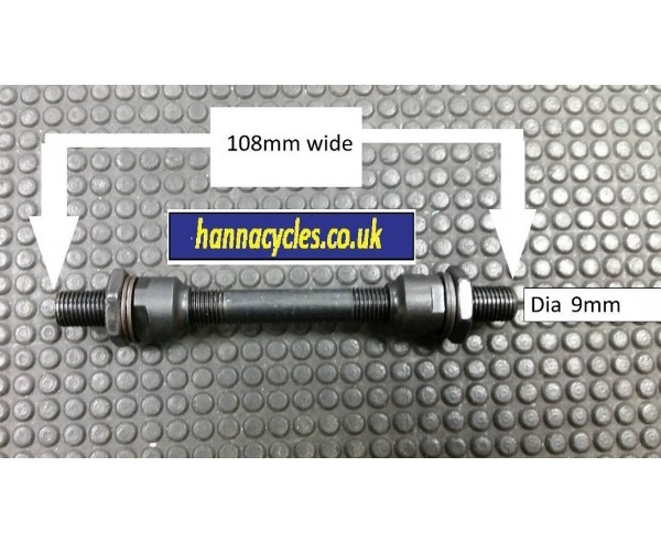 bike front wheel axle