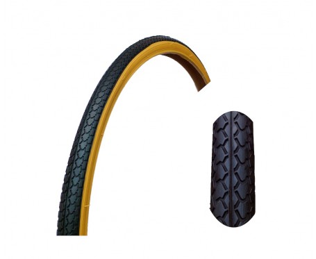 37-590 1 Pair 2X Nutrak Traditional Classic Roadster Bike Tyre 26 X 1-3/8" 